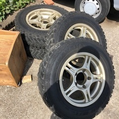 ジムニーsj30 ja11 jb23用アルミホイール4本