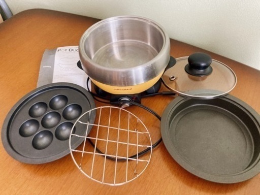 recolte Pot DUO (レコルト ポットデュオ) ＋たこ焼き鉄板