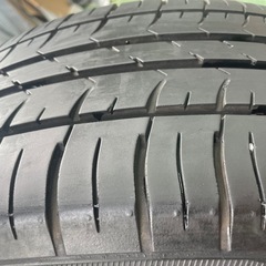 クラウン★トヨタ純正★215/55R/17★アルミタイヤ４本セット★タイヤ8部山★かなり綺麗です！！の画像