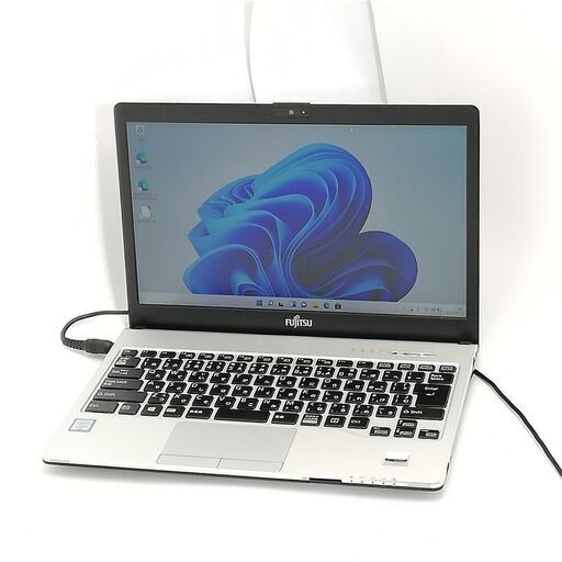 日本製 高速SSD 13.3型 ノートパソコン 富士通 S936/M 中古良品 第6世代Core i5 8GB DVD 無線 Bluetooth カメラ Windows11 Office
