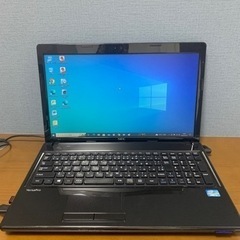 【売却済】ジャンク品　NECノートパソコン VersaPro