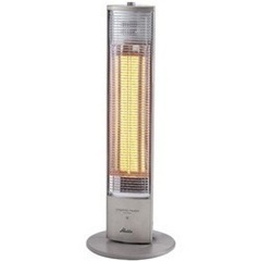 【引き渡し済】電気ストーブ　シャンパンゴールド