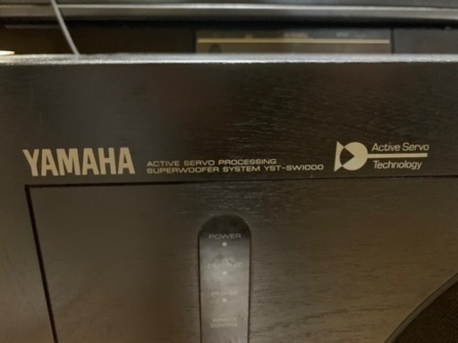 YAMAHA YST-SW1000 ヤマハ サブウーファー リモコン無し