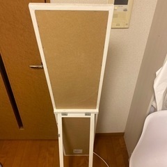 全身鏡　ミラー　ホワイトの画像