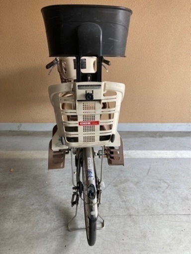 Miyataの電動自転車 前後子供乗車イス有