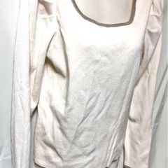 新品 スクエア配色リブPO トップス Mサイズ の画像