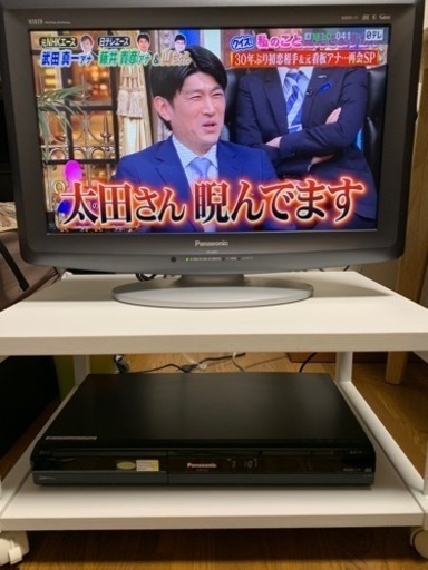 Panasonic テレビ、DVDレコーダー、テレビ台セット