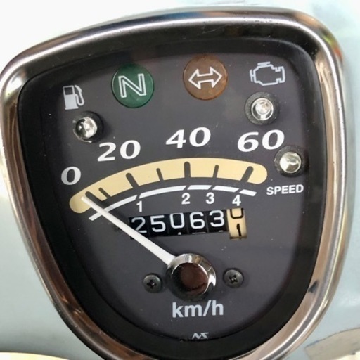 リトルカブFI 格安配送 実動4速セル 三重尾鷲発 50cc 原付