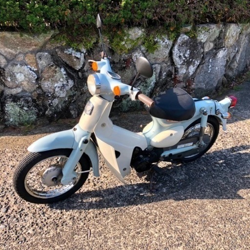 リトルカブFI 格安配送 実動4速セル 三重尾鷲発 50cc 原付