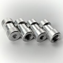 【新品・未使用】3/8＆1/4変換ネジアダプター 4個