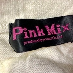 新品　ピンクミックス　Pink Mix ボレロ　白の画像