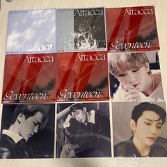 seventeen attaca 3形態セット　レイヤーカード付き