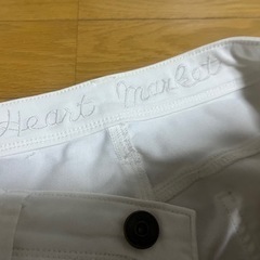 ハートマーケット白スキニーの画像