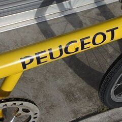 【絶版車】PEUGEOT Colibri 16（プジョーコリブリ16）タイヤ・チューブ・ワイヤー・ブレーキシュー他新品交換済　人気のプジョー小径車！の画像