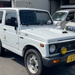 分割払い可❗️スズキJA11ジムニー距離5万キロ代車検ほぼ満タン❗️の画像