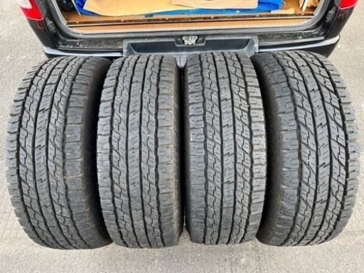 LT 315/75R16 127/124R 10PR ヨコハマ GEOLANDAR A/T GO15 溝有 ホワイトレター ランクル プラド ハイラックス サーフ リフトアップ車