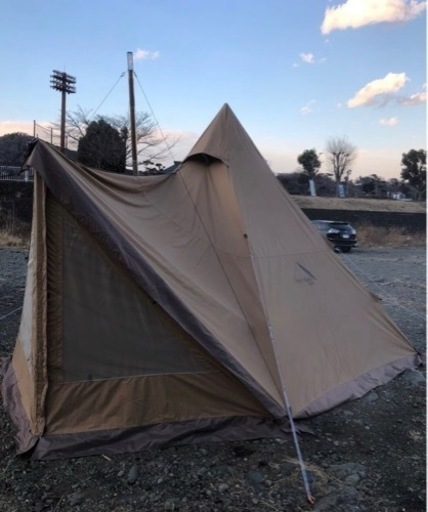 テンマクデザイン　サーカスTC DX MID+と窓付き専用フロントフラップセット