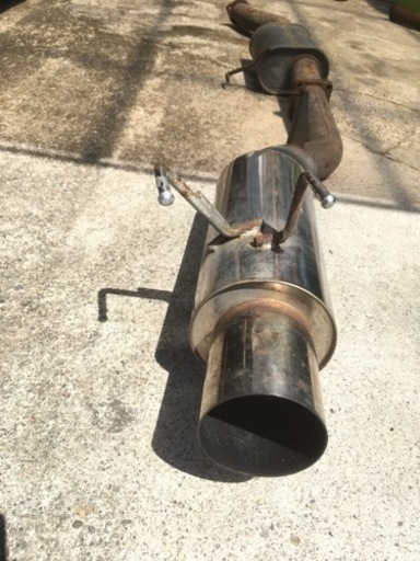 シルビア180 HKSサイレントハイパワーマフラー