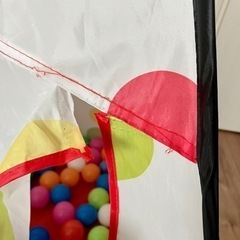 【値下！】ボールプール　ボールテント　カラーボール　セットの画像