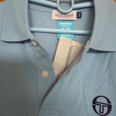 未使用２Ｌ水色ポロシャツの画像