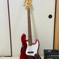 音出し確認済】Fender Japan JAZZ BASS フェンダージャパンジャズベース　Pシリアル　1993〜1994年製　フレット8〜9割　レッド色