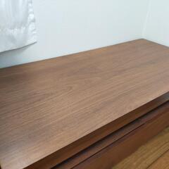 【引取希望 無料 分解してお渡し可】ローテーブル 木目調 2016年購入 取り扱い説明書あり 引き取りのみの画像
