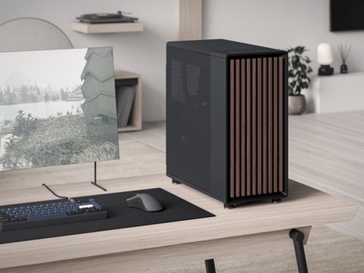 ほぼ新品❗️希少　Fractal Design North pcケース　北欧　家具調