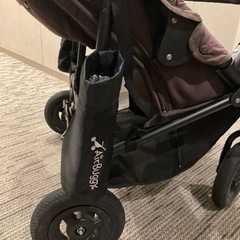 現在やりとり対応不可能※エアバギーココダブル 二人乗りベビーカー付属
