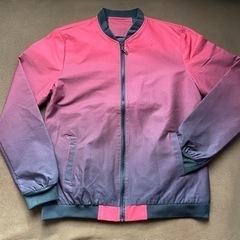 美品 メンズ MA-1タイプ ナイロン ジャンパー ウェア Mサイズ