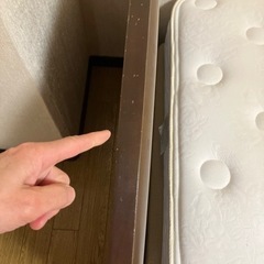 シングルベット２つ　シモンズ株製の画像