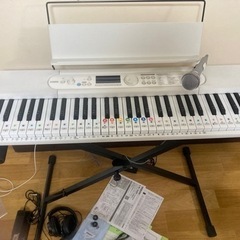 値下げしました！CASIO 光ナビゲーションキーボード　LK520