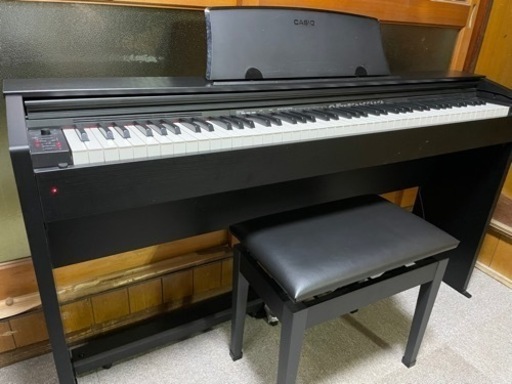 2020年製造 美品CASIO PX-770BK　電子ピアノ Privia 88鍵盤