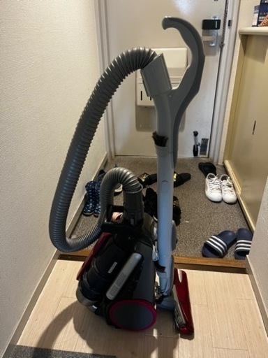 値下げ‼️三菱 掃除機 TC-ZK15S-R 風神 キャニスター サイクロン式