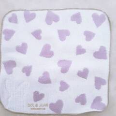 【新品】PAUL & JOE ACCESSOIRES(ポールアンドジョーアクセソワ)ハンカチ　ラビット　パープルの画像