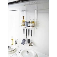 山崎実業　レンジフード調味料ラック　plate/プレート