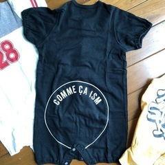 夏物ロンパス　ベビー服70〜80サイズ　ブランシェス　コムサの画像