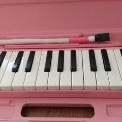 ※交渉中※　ヤマハ鍵盤ハーモニカ（ピンク）の画像