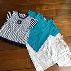 70・80 ベビー服　半袖　プチバトー　ELLE 