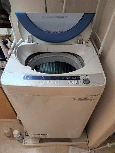 洗濯機　シャープ