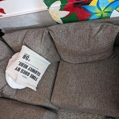 オットマン付きソファの画像