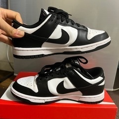 Nike Dunk Low/White/Black 23cm パンダダンクの画像
