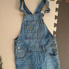 120サイズ　GAPオーバーオールの画像