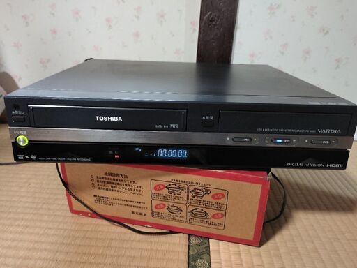 東芝HDD DVDレコーダー RD-W３０１