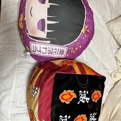 鬼滅の刃のクッション、ぬいぐるみ(値下げしました)