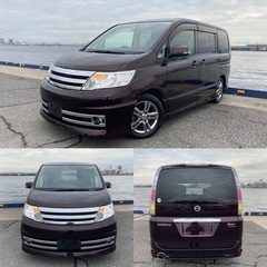 日産セレナライダー 8人乗  C25 両側オートスライドドア  ...