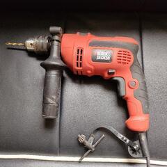 工具 、ブラックアンドデッカー 振動ドリル DIY 大工道具