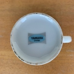 昭和レトロカップペア(口径7､5cm 高さ9cm）の画像