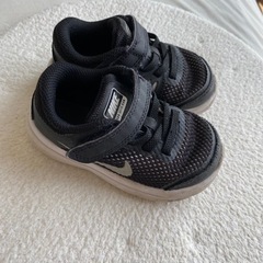 NIKE ナイキ スニーカー ブラック 12cmの画像