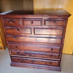 決まりました。無料‼️　安芸民芸　高級箪笥