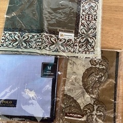 新品✨メンズハンカチ　3枚セット